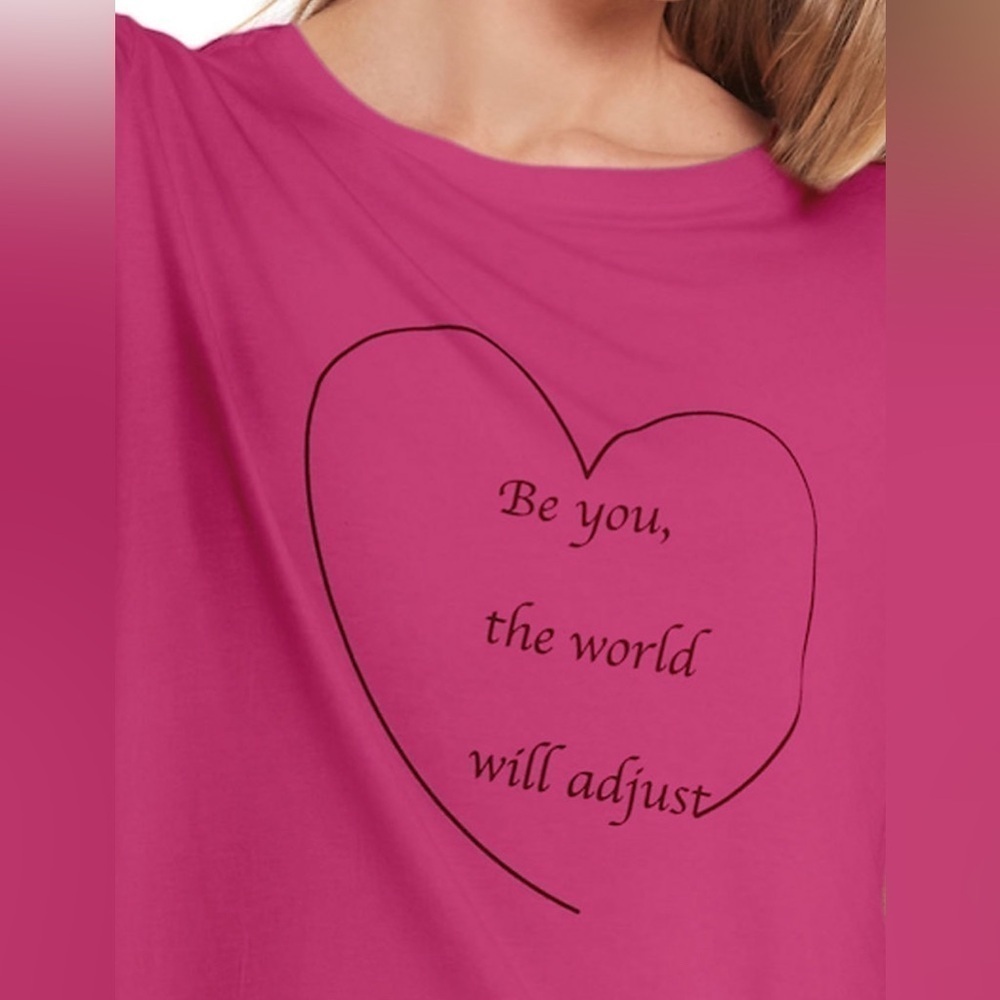 PSK Collective “Be You, the world will adjust” Graphic Tee 3X NWT
